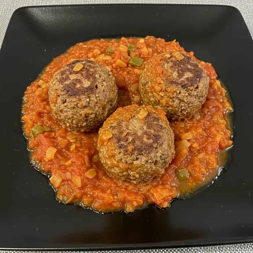 Almôndegas de soja