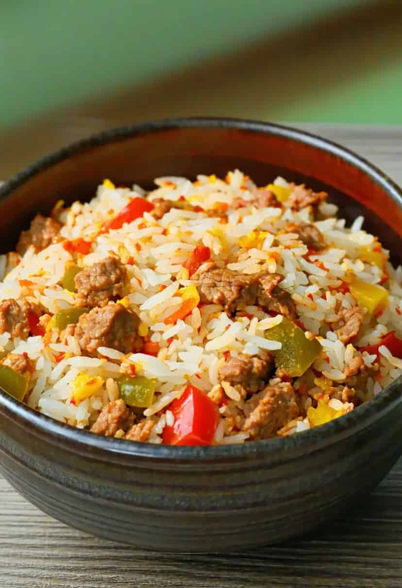 Arroz Carreteiro Simples