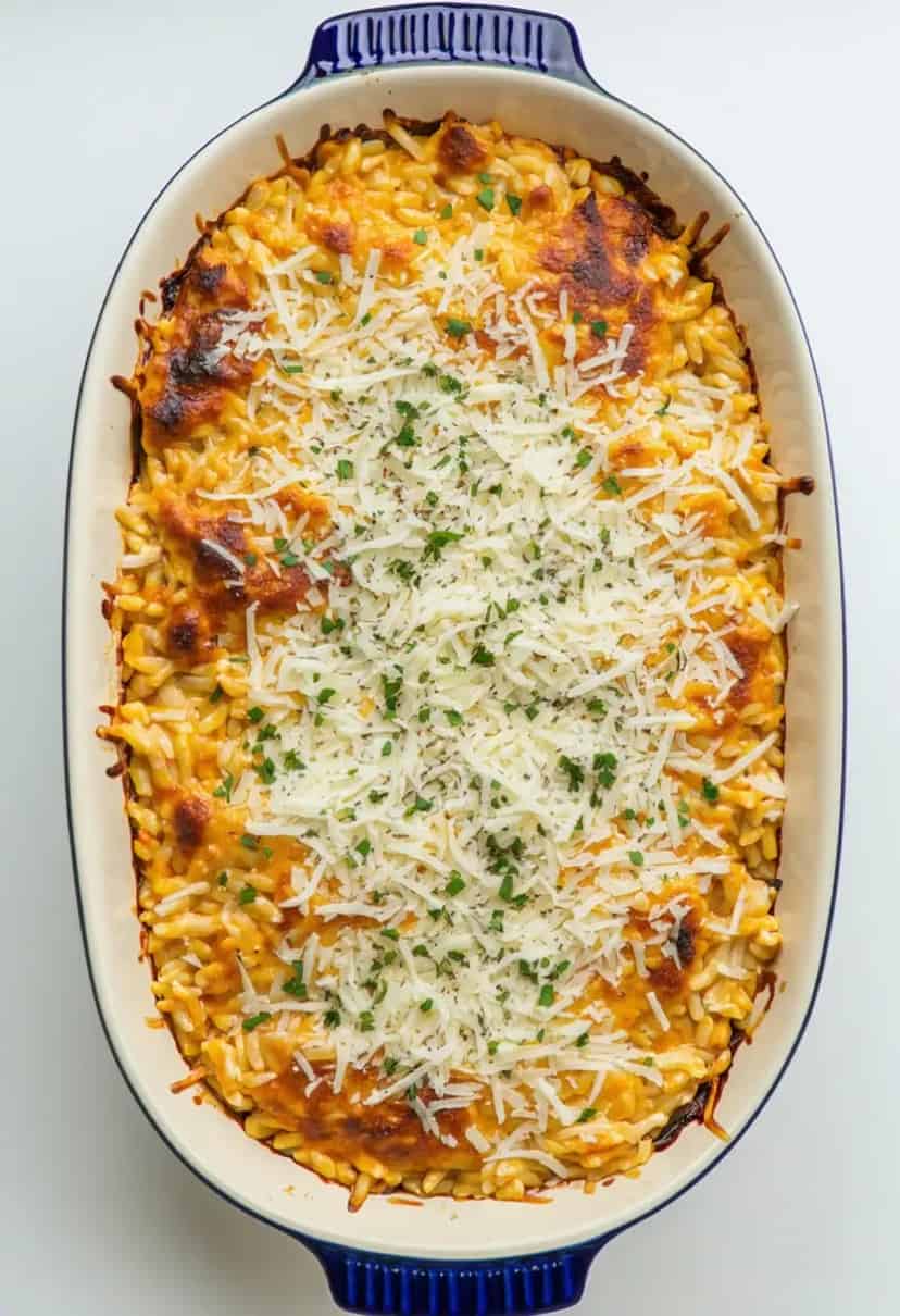 Arroz de Forno com Frango Cremoso