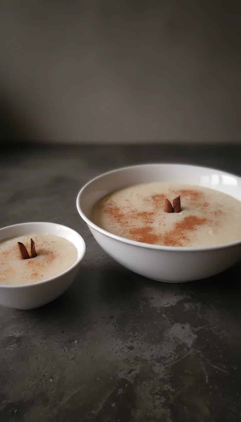 Arroz doce de panela de pressão