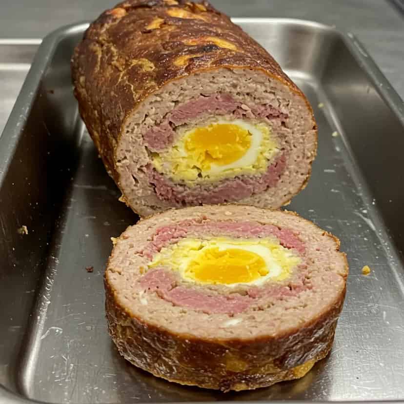 Assado de carne moída