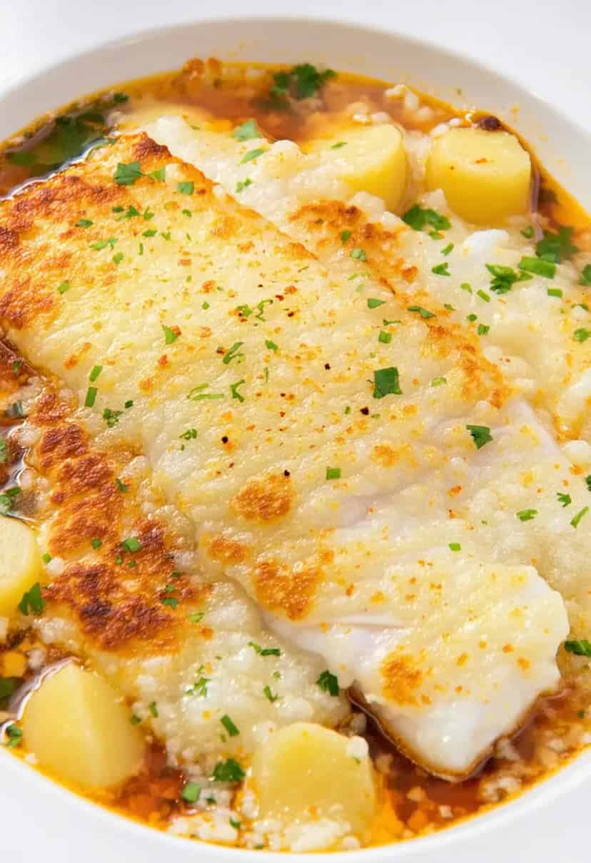 Bacalhau com Natas e Batatas