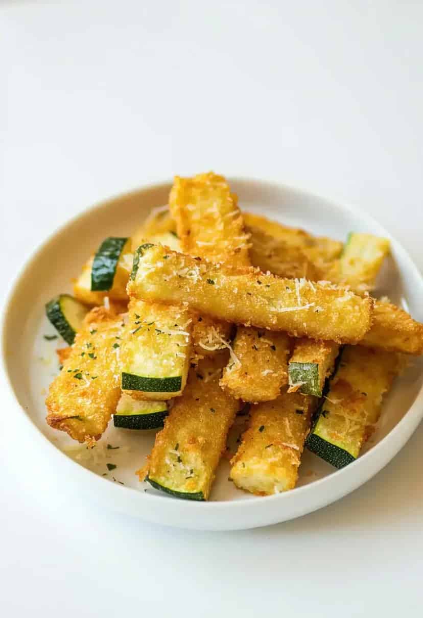 Batatas Fritas de Abobrinha Assadas