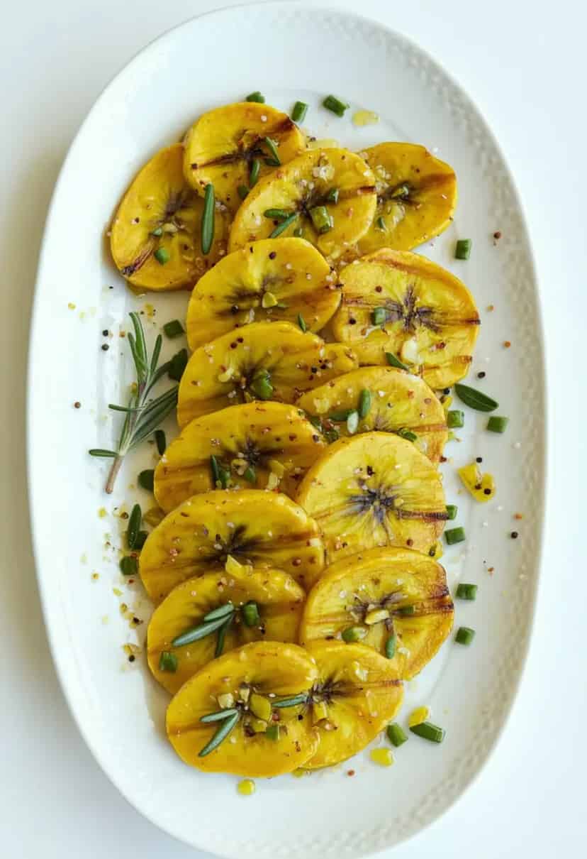 Banana da Terra Assada com Ervas