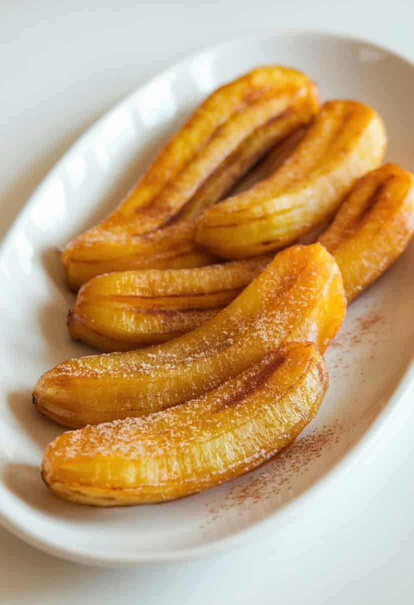 Banana Frita com Canela
