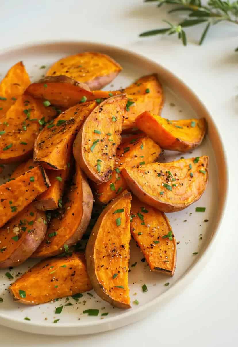 Batata Doce Assada na Airfryer