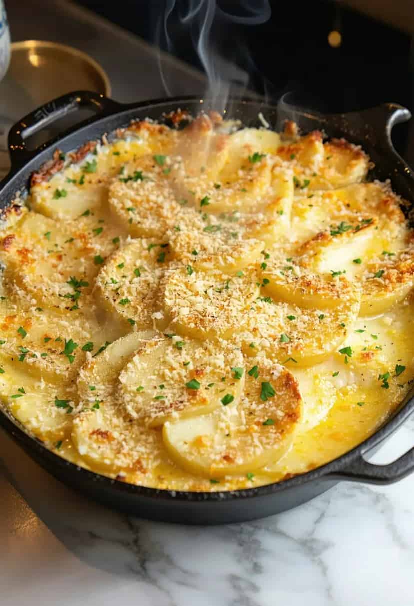 Batata Gratinada Clássica
