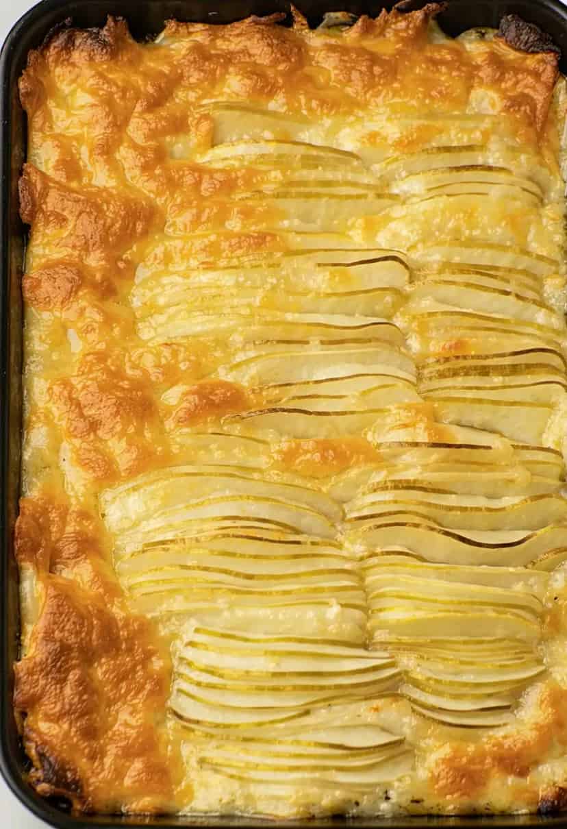 Batata Gratinada Simples no Forno
