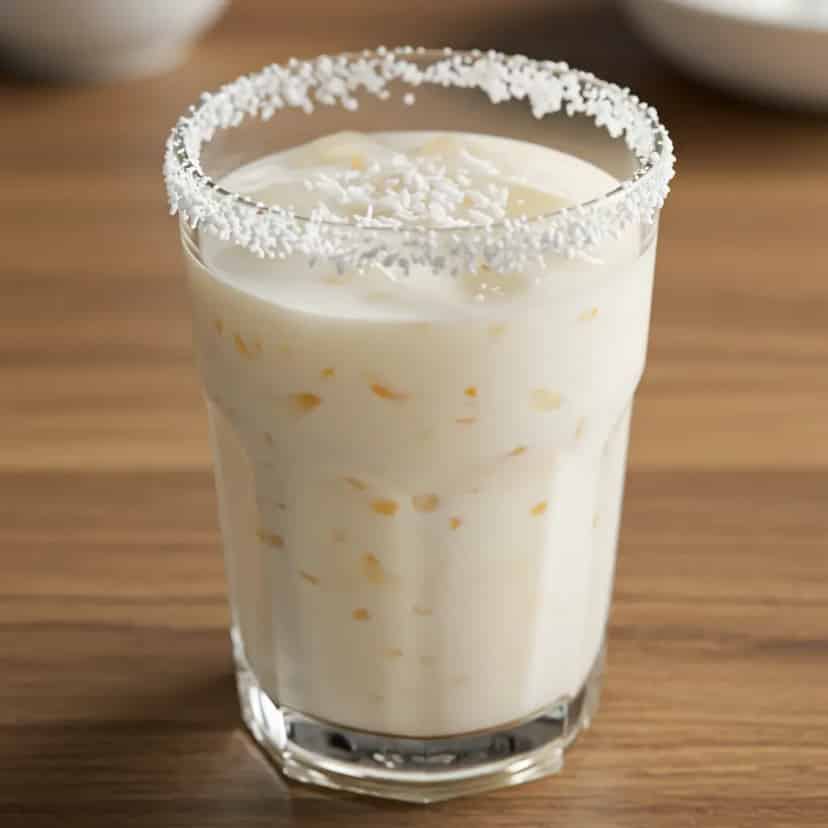 Batida de Coco com Leite Condensado
