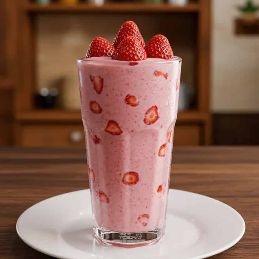 Batida de morango