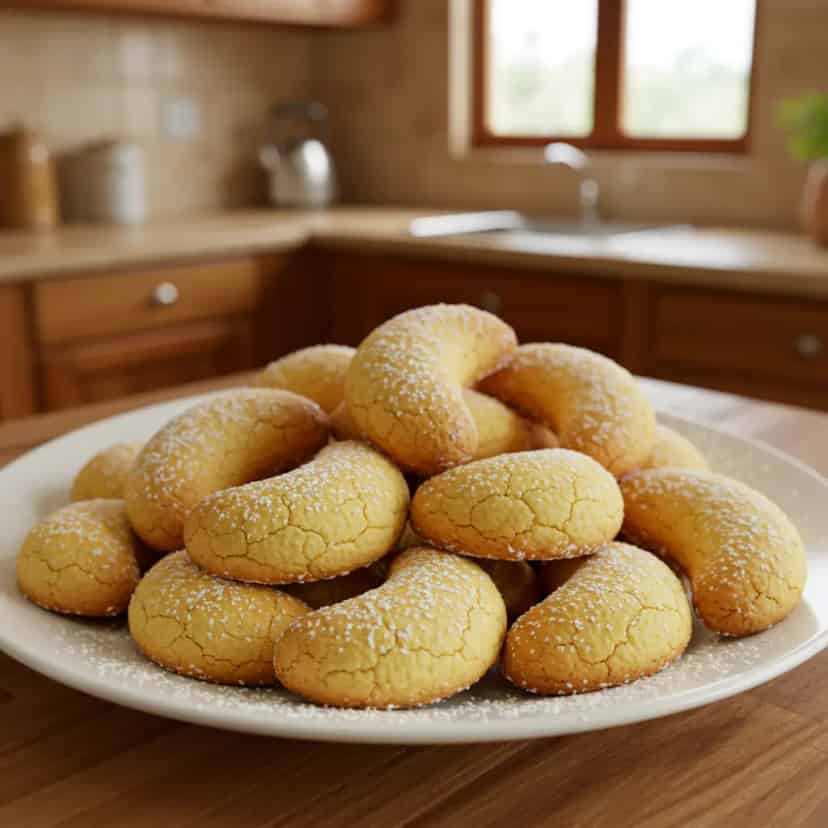 Biscoito amanteigado de Maizena