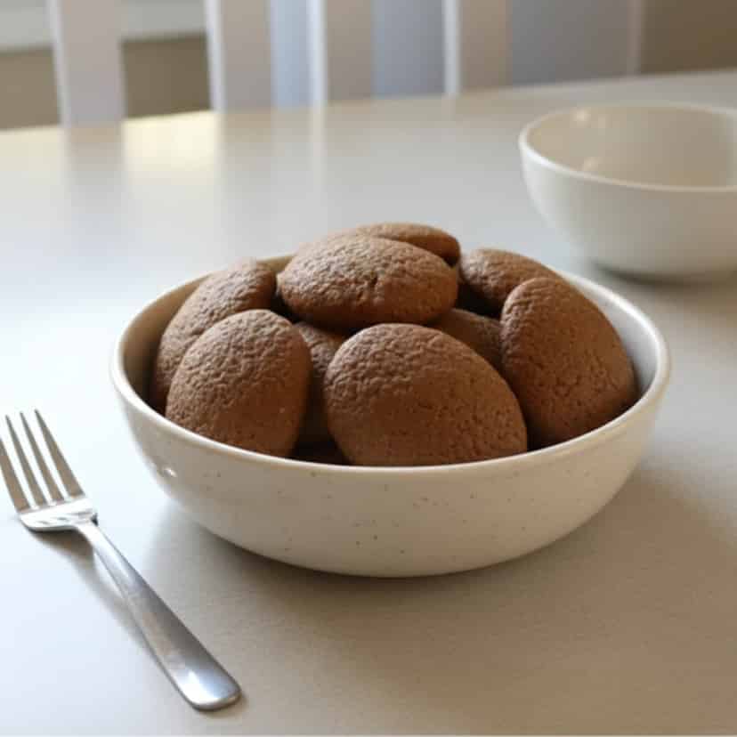 Biscoito de aveia e chocolate
