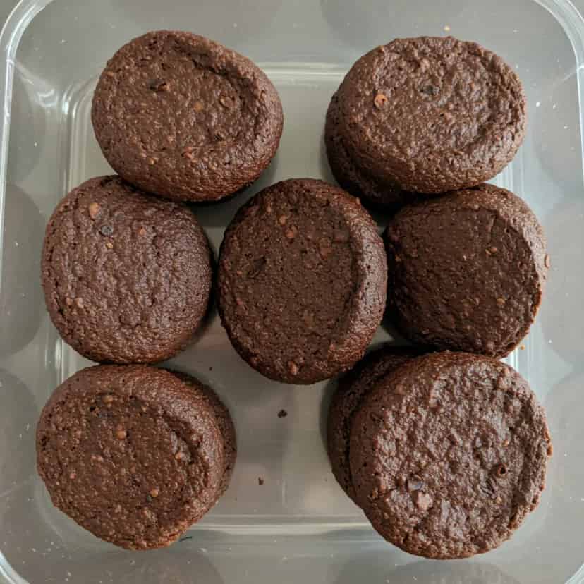 Biscoito fácil de chocolate