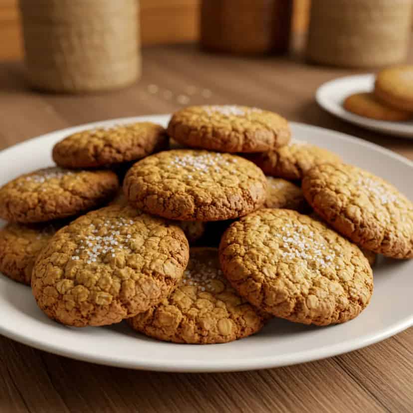 Biscoito integral de aveia