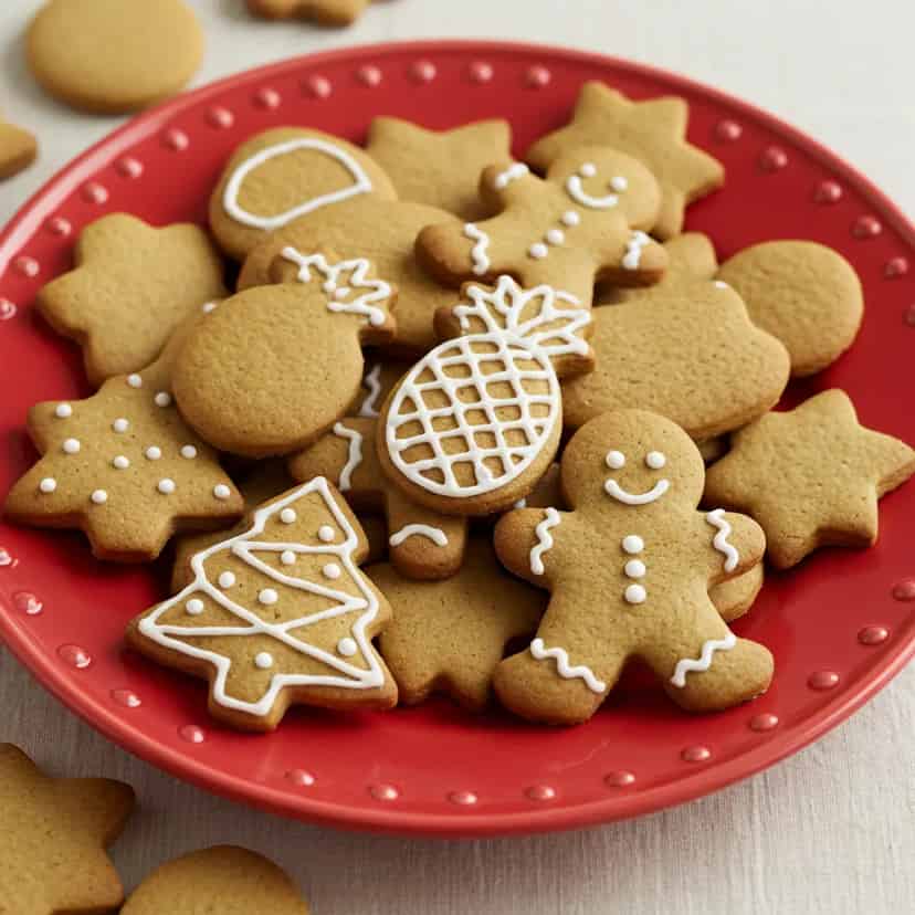 Biscoitos Veganos de Gengibre