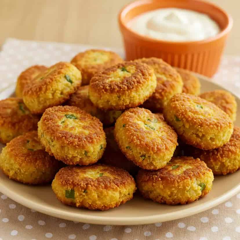 Bolinhos de Couve-flor com Queijo
