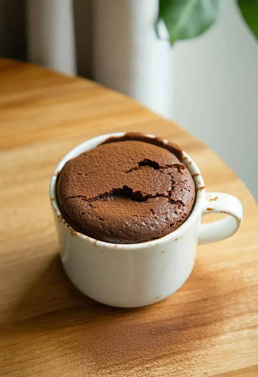 Bolo de Caneca de Chocolate