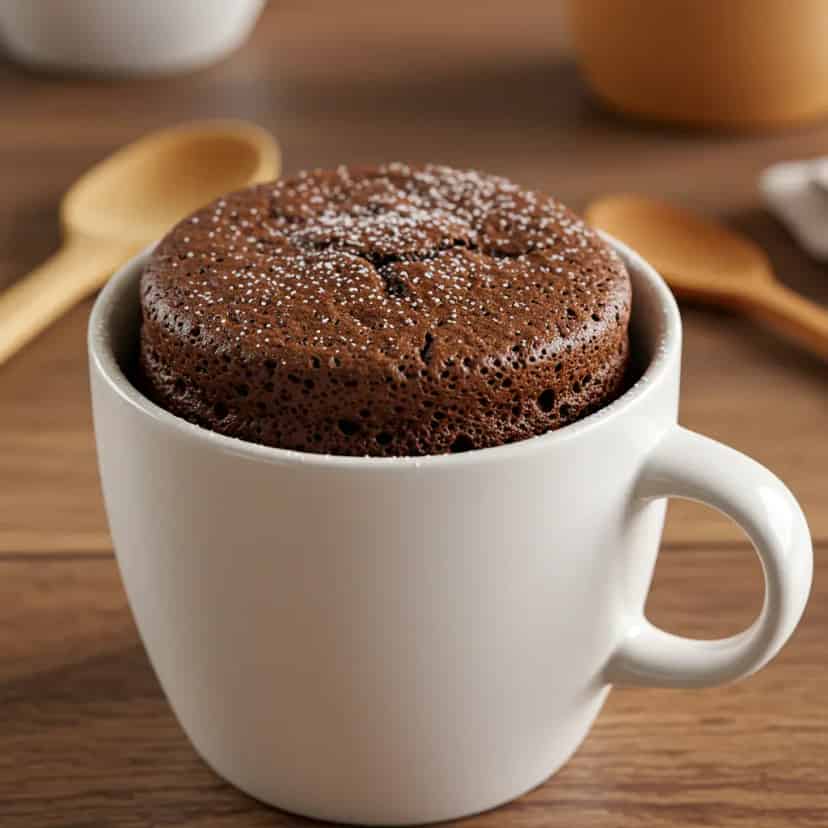 Bolo de caneca micro-ondas