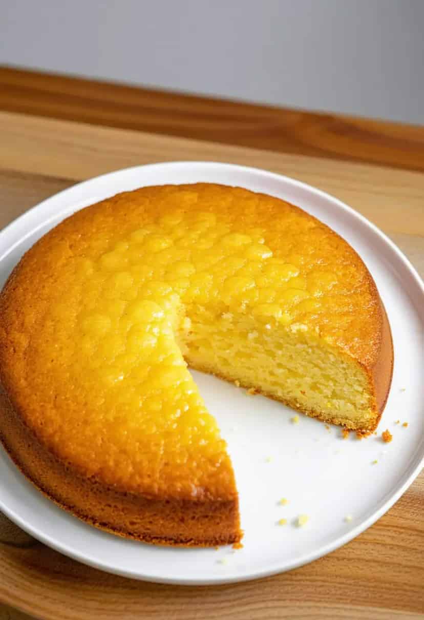 Bolo de Fubá Fofinho e Simples