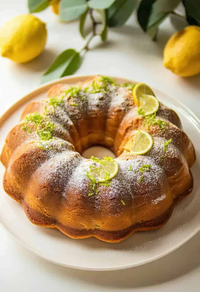 Bolo de Limão Sem Glúten na AirFryer