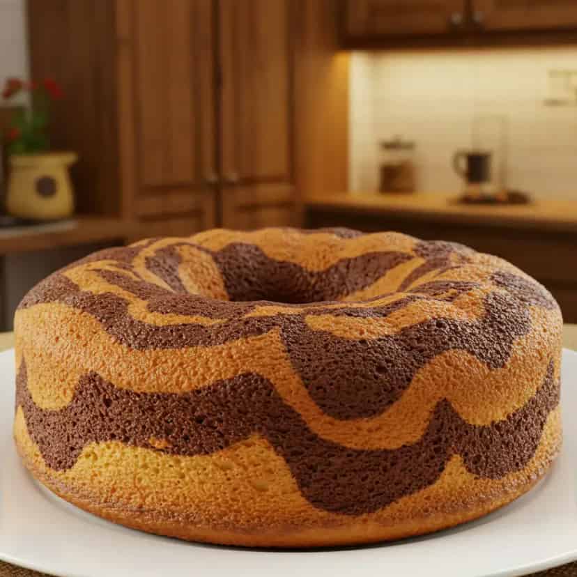 Bolo mármore fácil