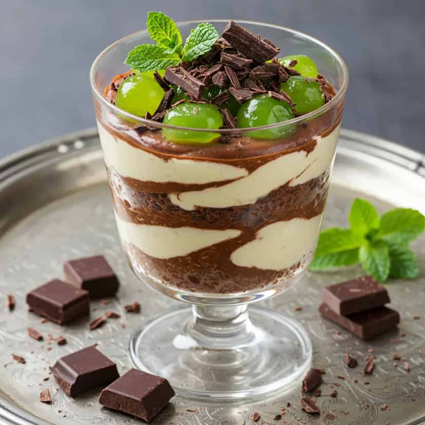 Bombom Aberto de Chocolate com Frutas