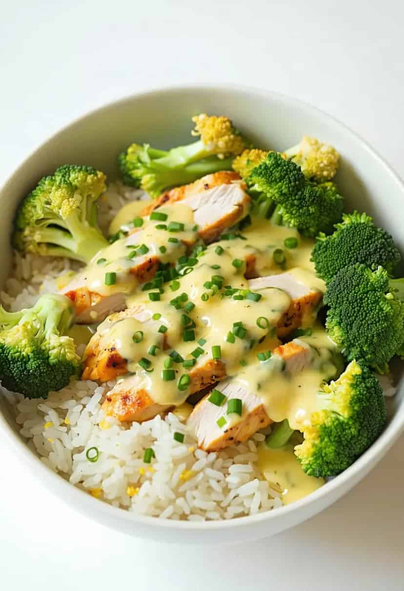 Bowl de Frango com Molho de Gorgonzola