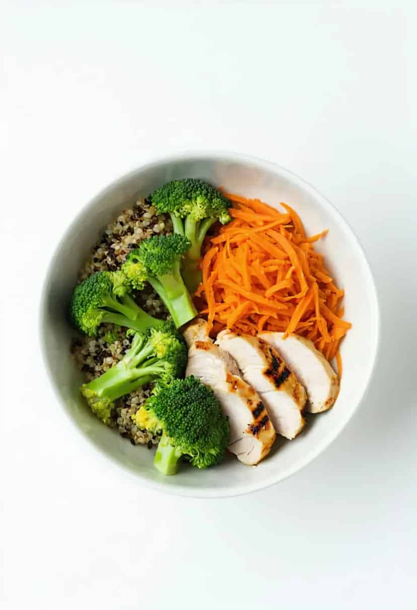 Bowl Proteico com Vinagrete de Abacaxi