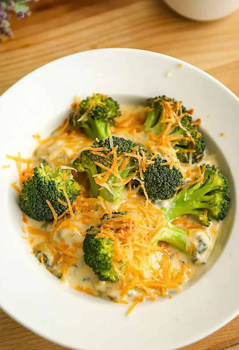 Brócolis Gratinado Simples