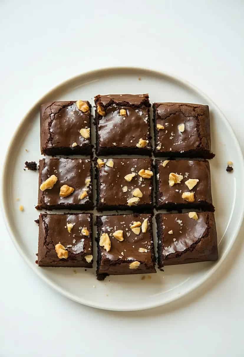 Brownie de Batata Doce Snacks Assados
