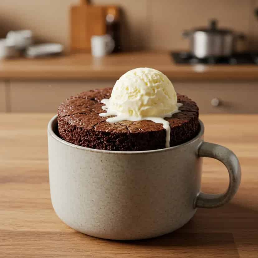 Brownie de micro-ondas