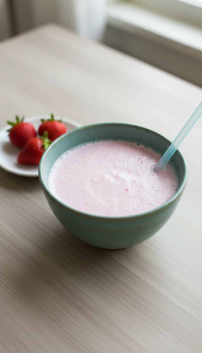 Caipifruta Cremosa de Morango