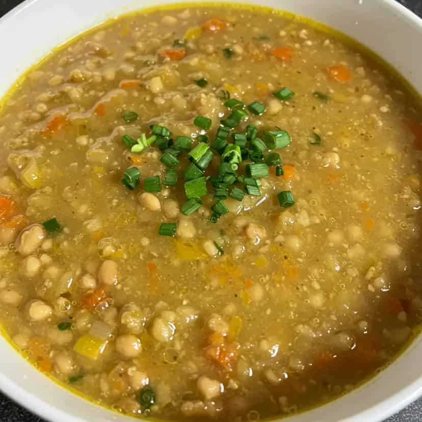 Caldo de mandioca rápida