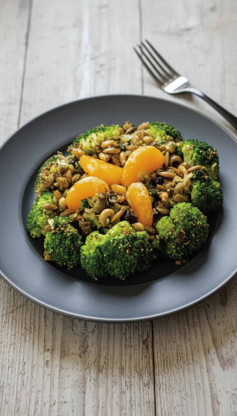 Camarões na Manteiga com Brócolis