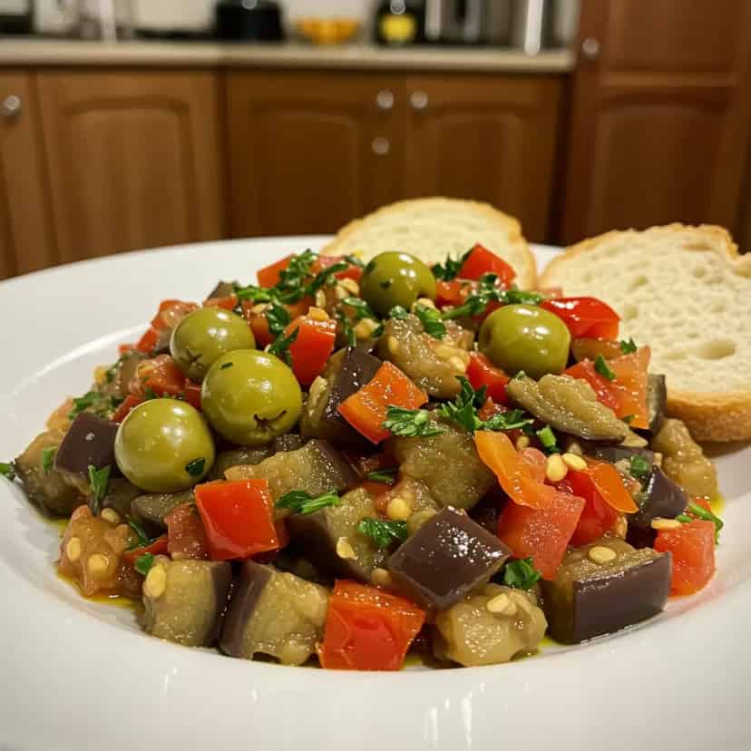 Caponata de berinjela