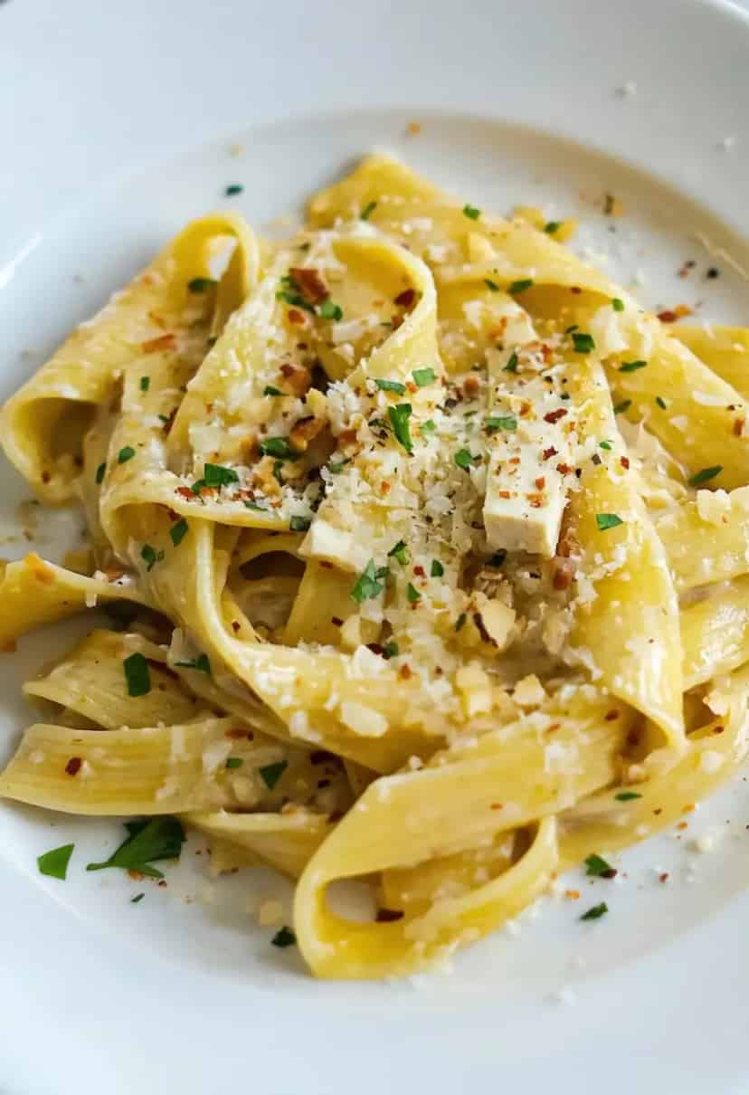 Carbonara Vegana Sem Queijo