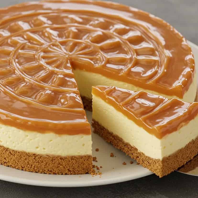 Cheesecake de doce de leite