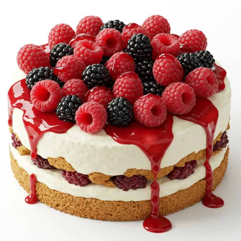 Cheesecake de frutas vermelhas