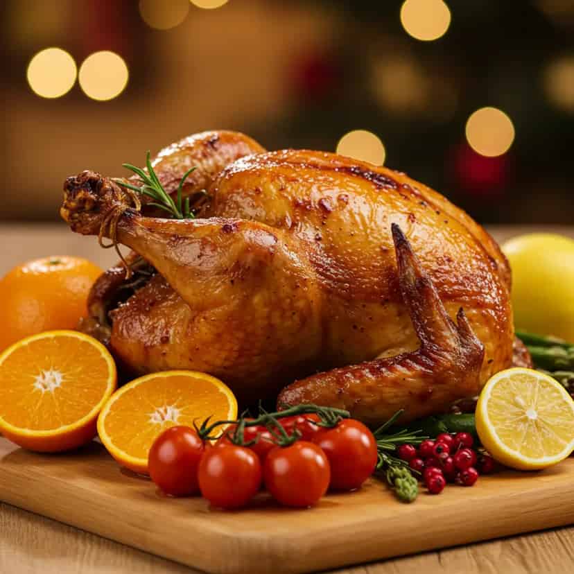 Chester Recheado com Nozes e Damasco