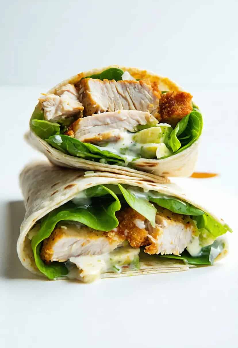 Wrap de Frango Caesar