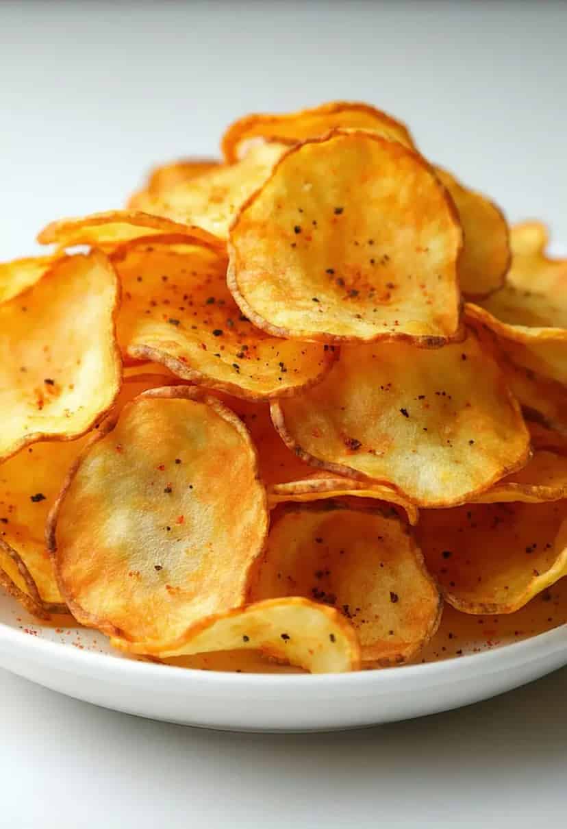 Chips de Batata Doce na Airfryer