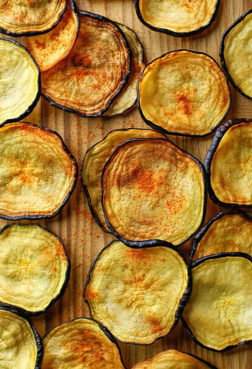 Chips de Berinjela Crocante