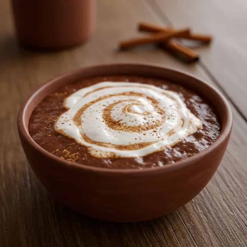 Chocolate quente simples