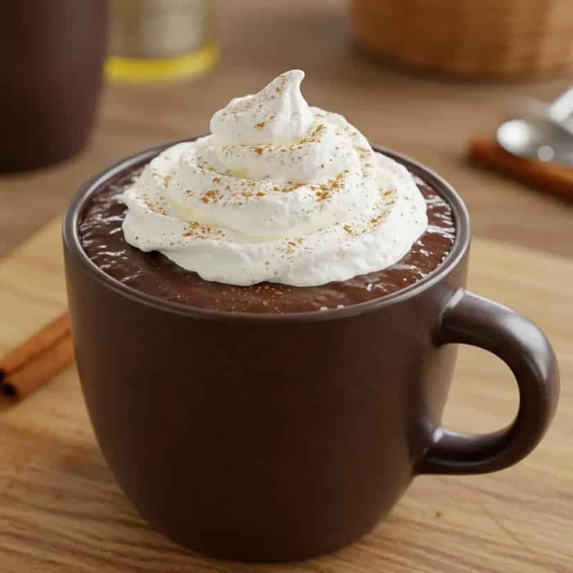 Chocolate quente super cremoso