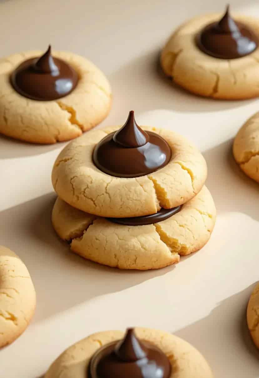 Biscoitos de Chocolate com Dedada