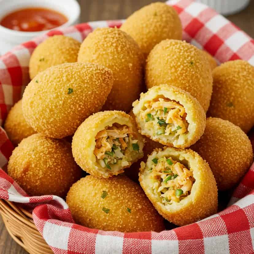 Coxinha de Frango na AirFryer