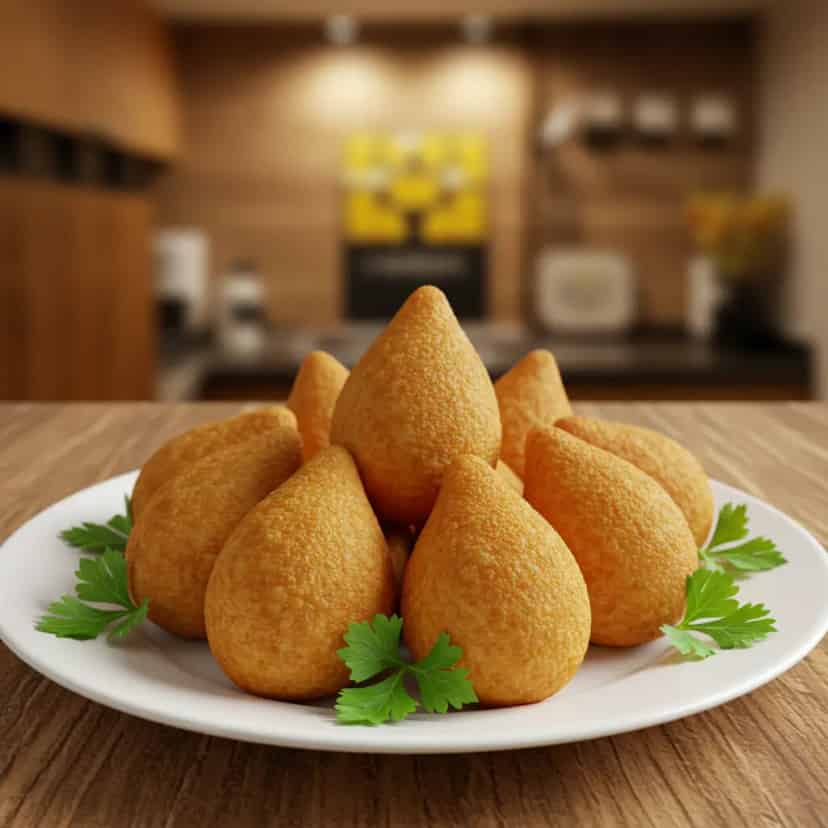Coxinha fit (pré-treino)