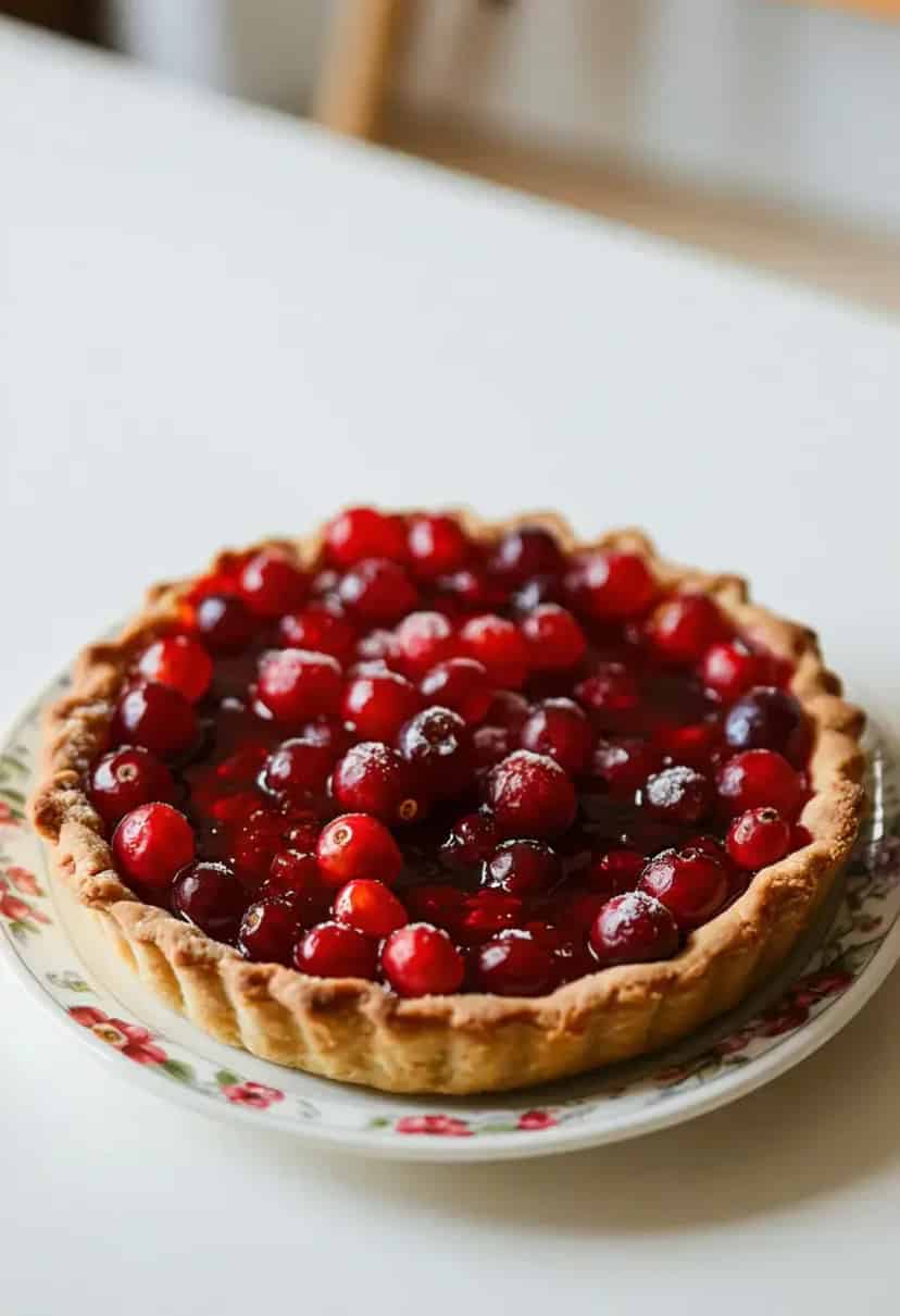 Torta de Cranberry