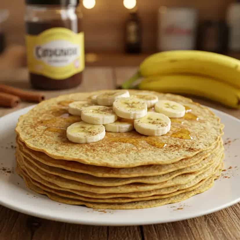 Crepe Sem Glúten de Banana