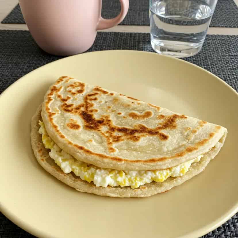 Crepioca de Aveia com Mussarela